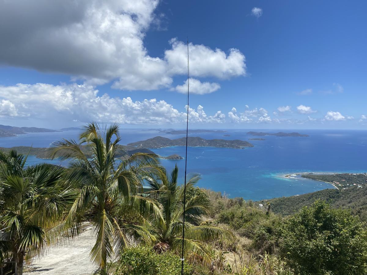 The QTH on St. John — KP2